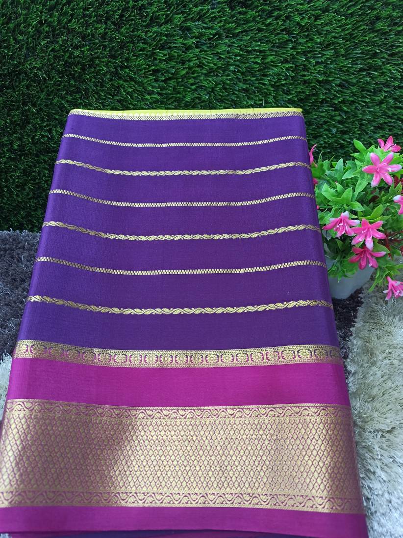 Pure Mysore Silk Saree.