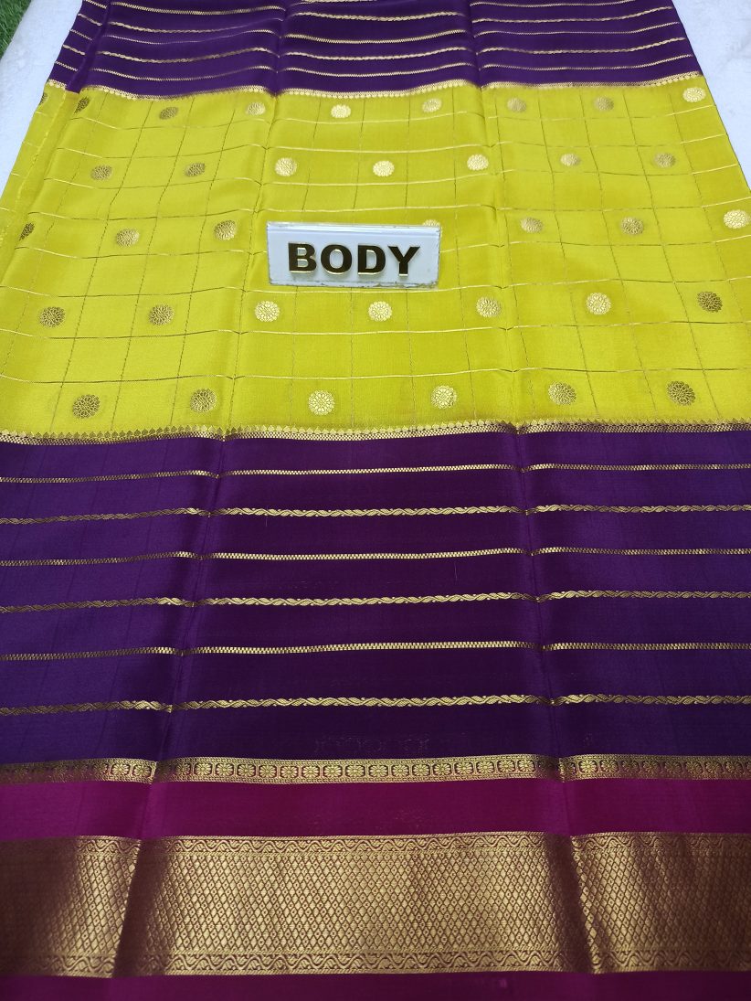 Pure Mysore Silk Saree.