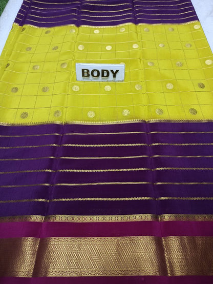 Pure Mysore Silk Saree.