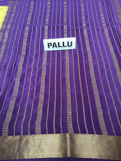 Pure Mysore Silk Saree.