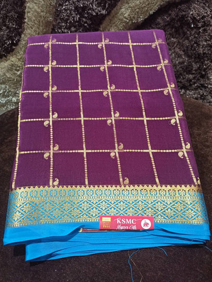 Pure Mysore Silk Saree.