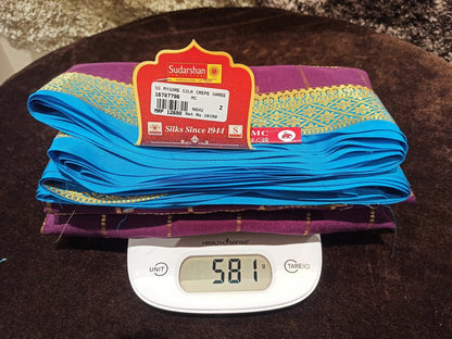 Pure Mysore Silk Saree.