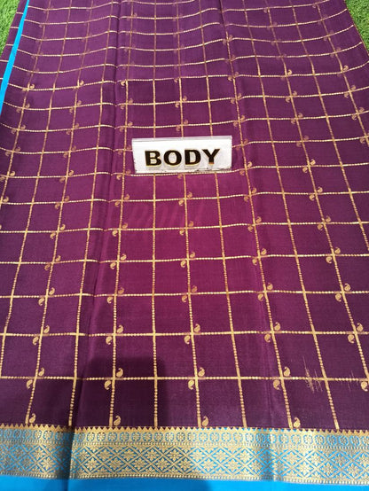 Pure Mysore Silk Saree.