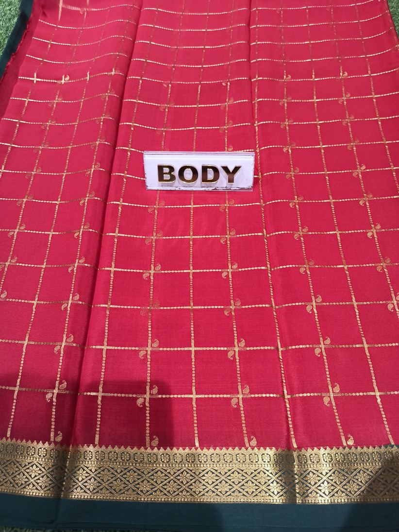 Pure Mysore Silk Saree.