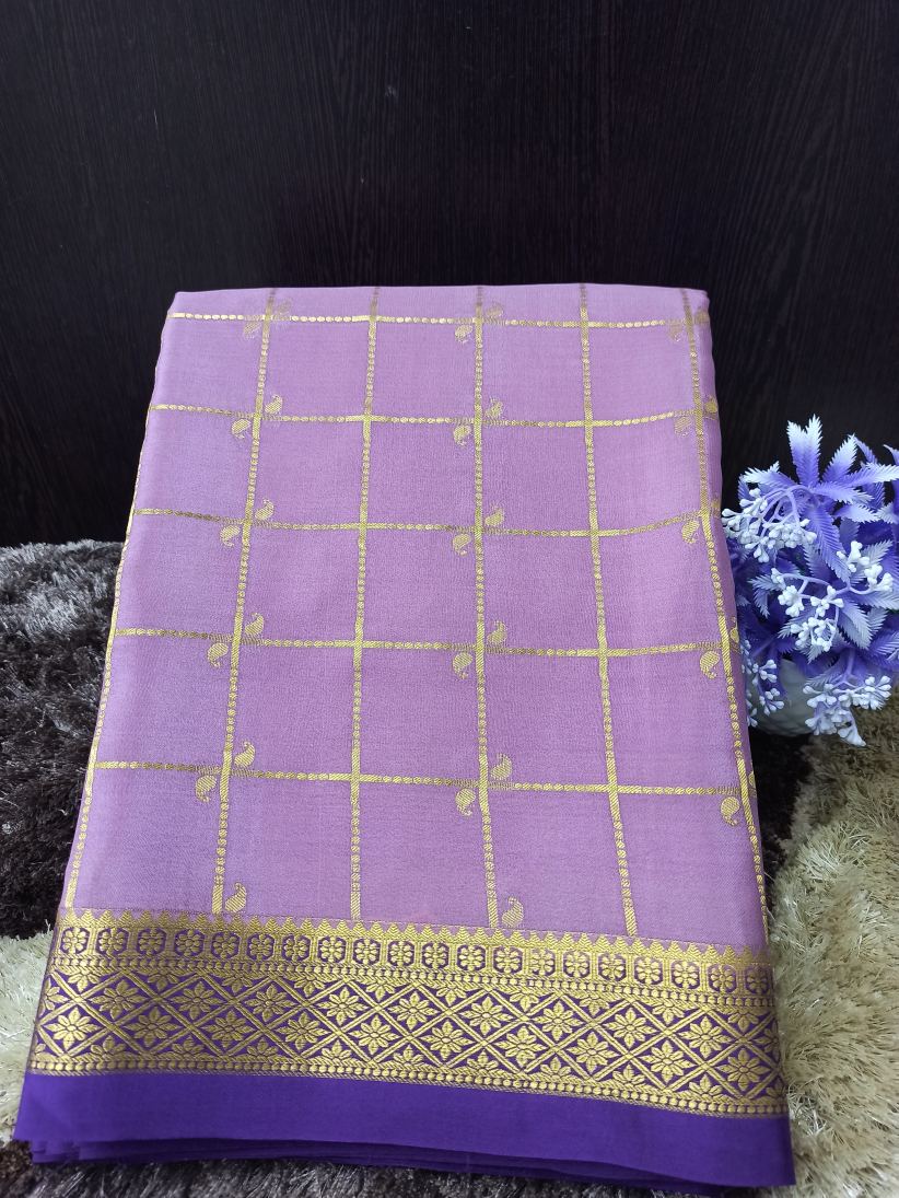 Pure Mysore Silk Saree.