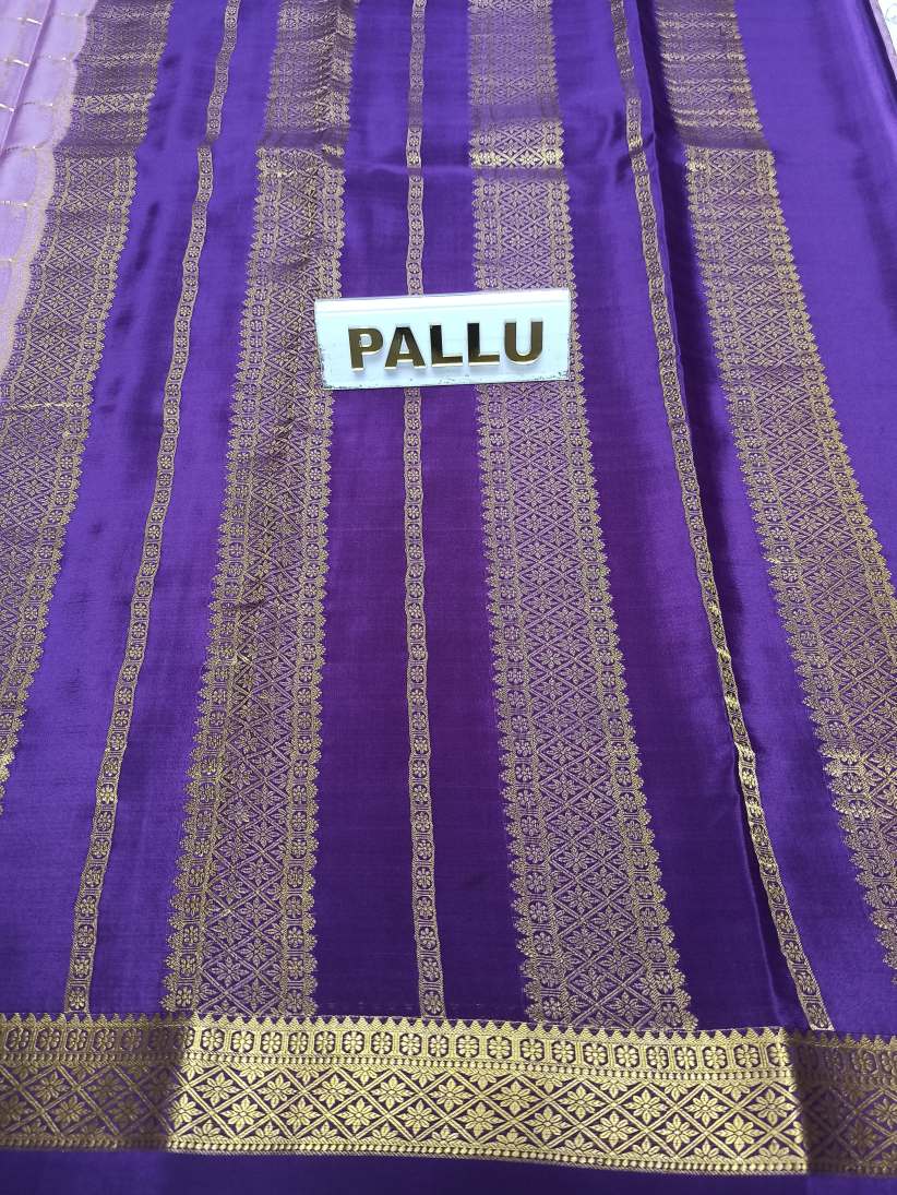 Pure Mysore Silk Saree.