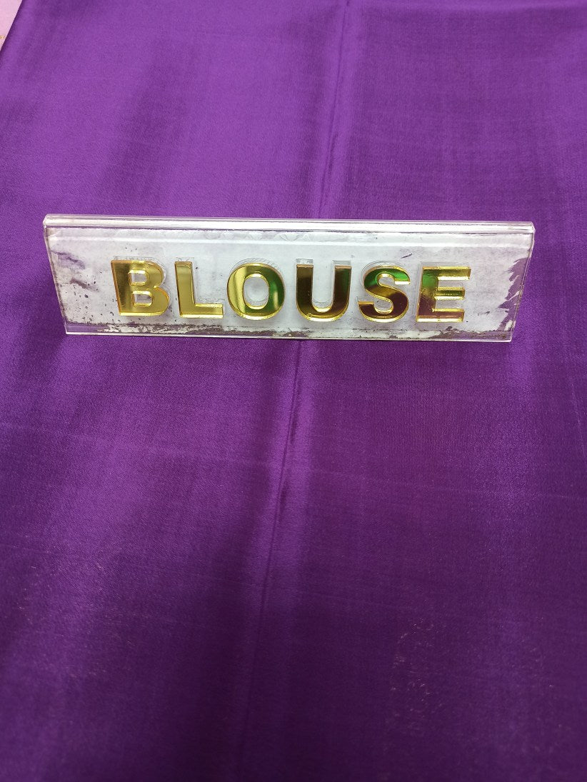 Pure Mysore Silk Saree.