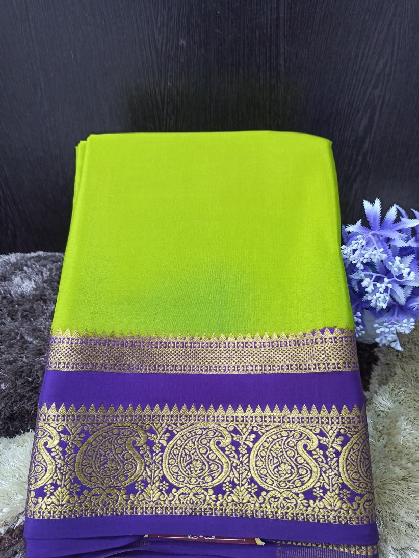 Pure Mysore Silk Saree.