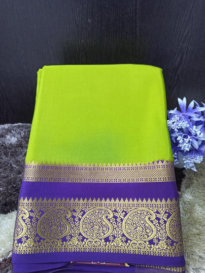 Pure Mysore Silk Saree.
