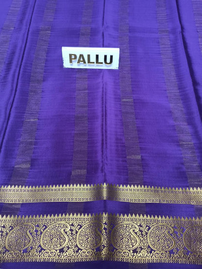 Pure Mysore Silk Saree.
