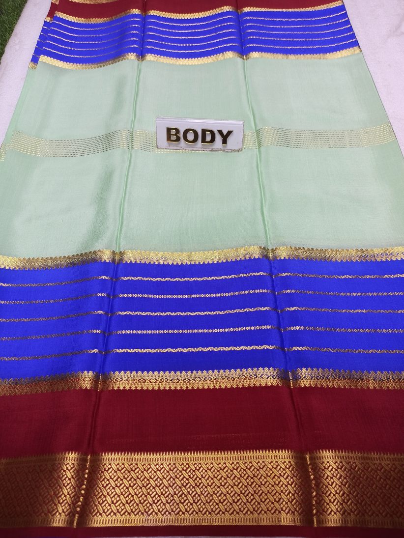 Pure Mysore Silk Saree.