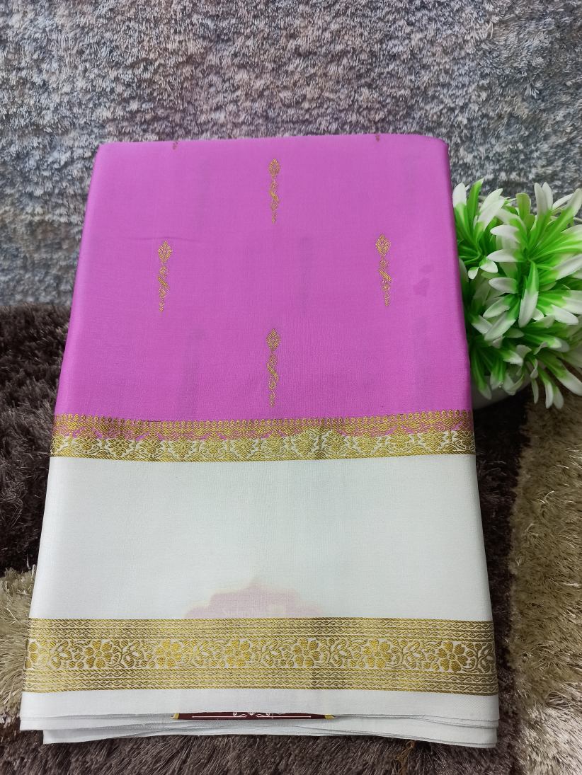 Pure Mysore Silk Saree.