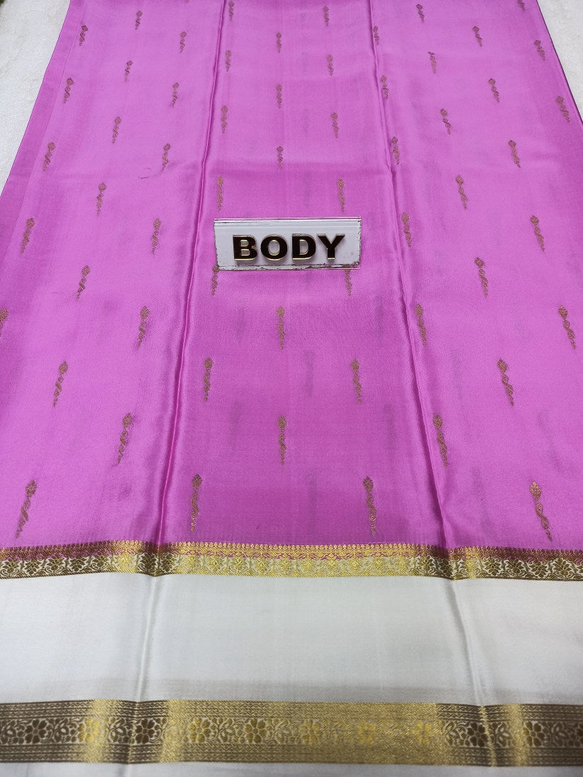 Pure Mysore Silk Saree.