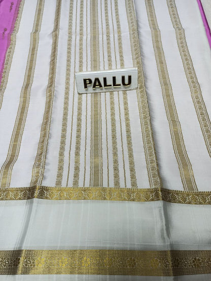 Pure Mysore Silk Saree.