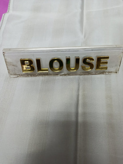 Pure Mysore Silk Saree.