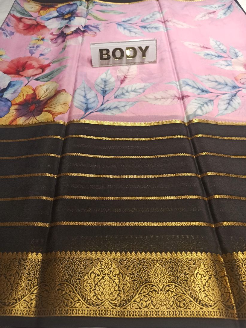 Pure Mysore Silk Saree.