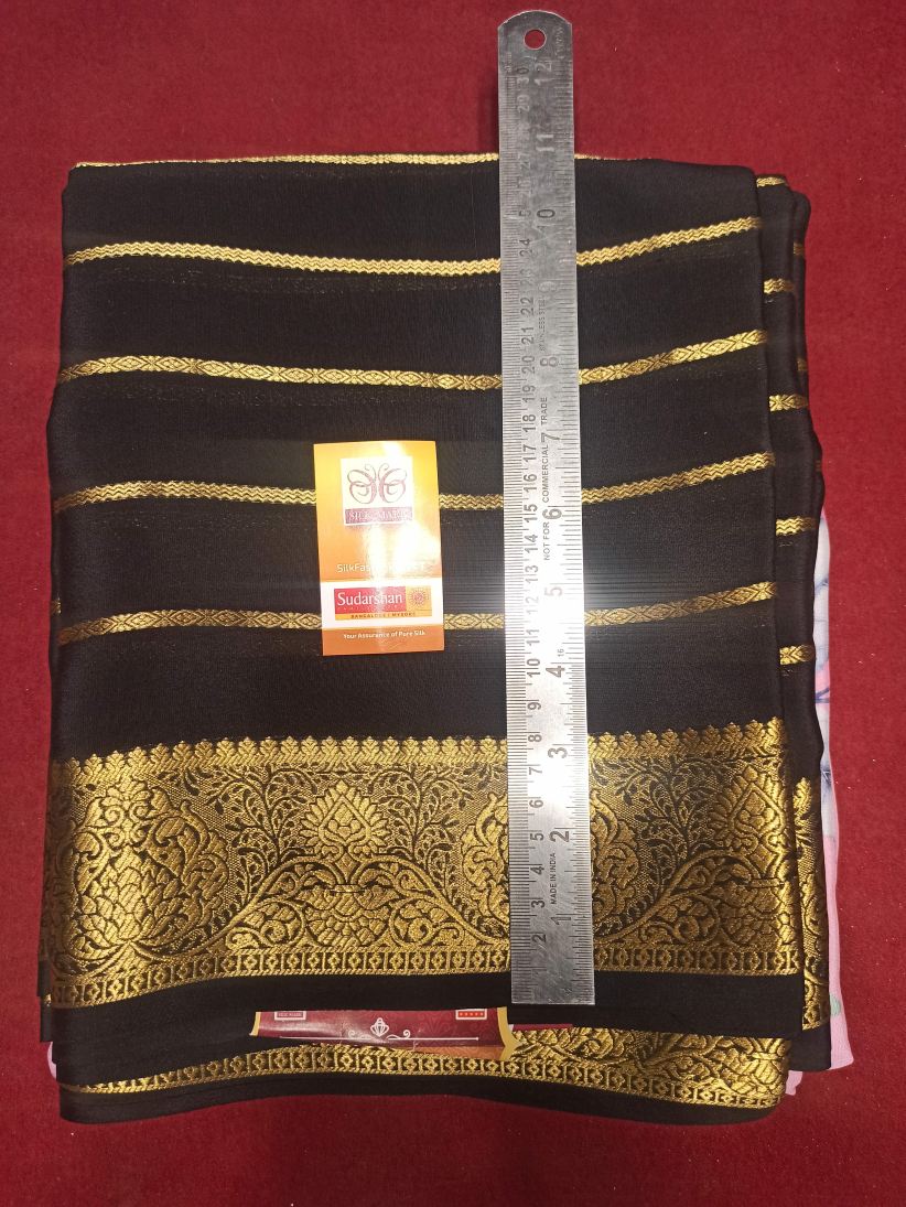 Pure Mysore Silk Saree.
