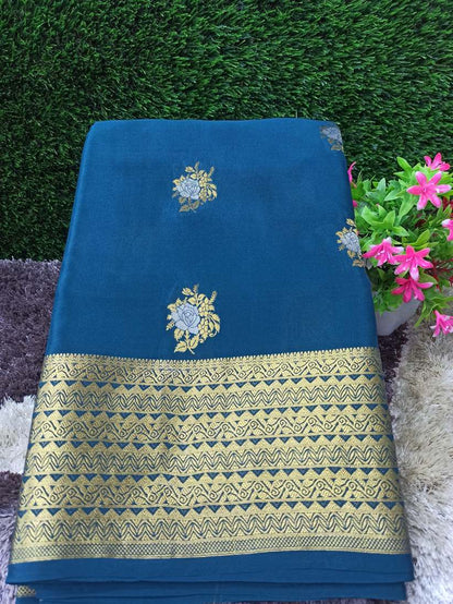 Pure Mysore Silk Saree.
