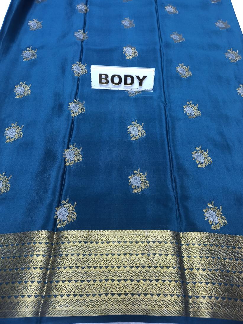 Pure Mysore Silk Saree.