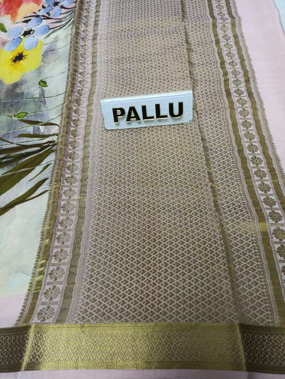 Pure Mysore Silk Saree.