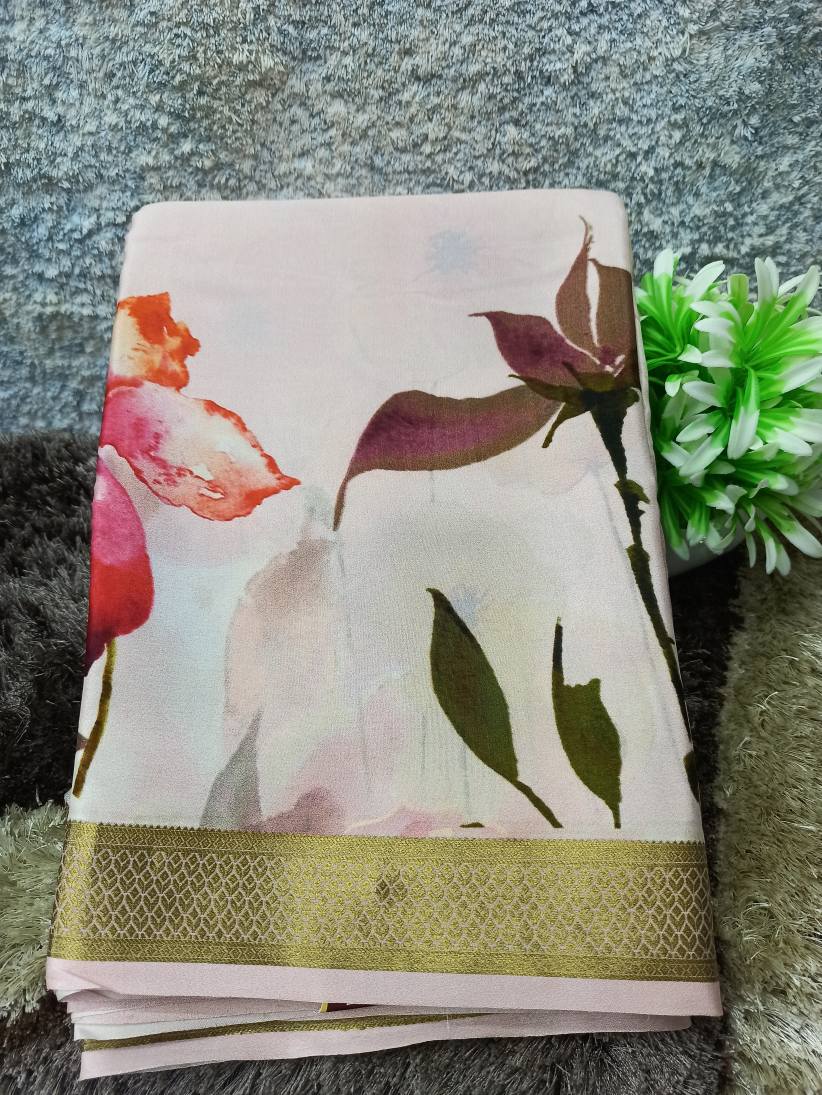 Pure Mysore Silk Saree.