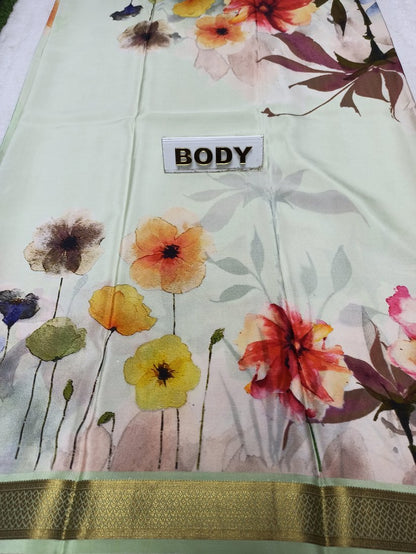 Pure Mysore Silk Saree.