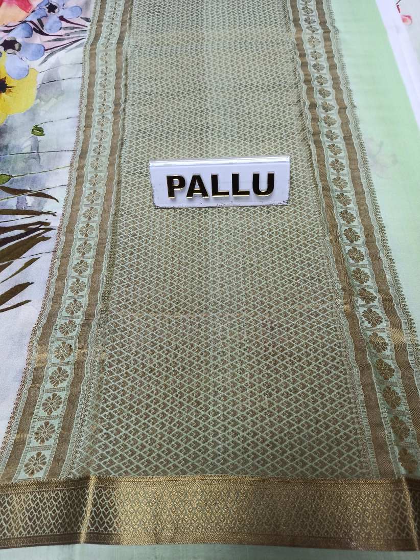 Pure Mysore Silk Saree.