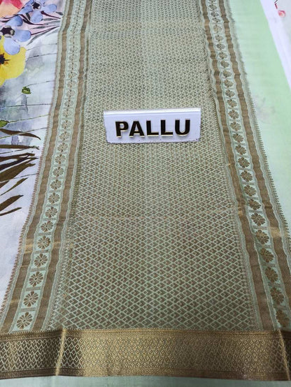 Pure Mysore Silk Saree.