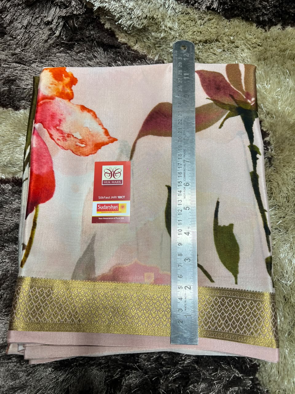 Pure Mysore Silk Saree.