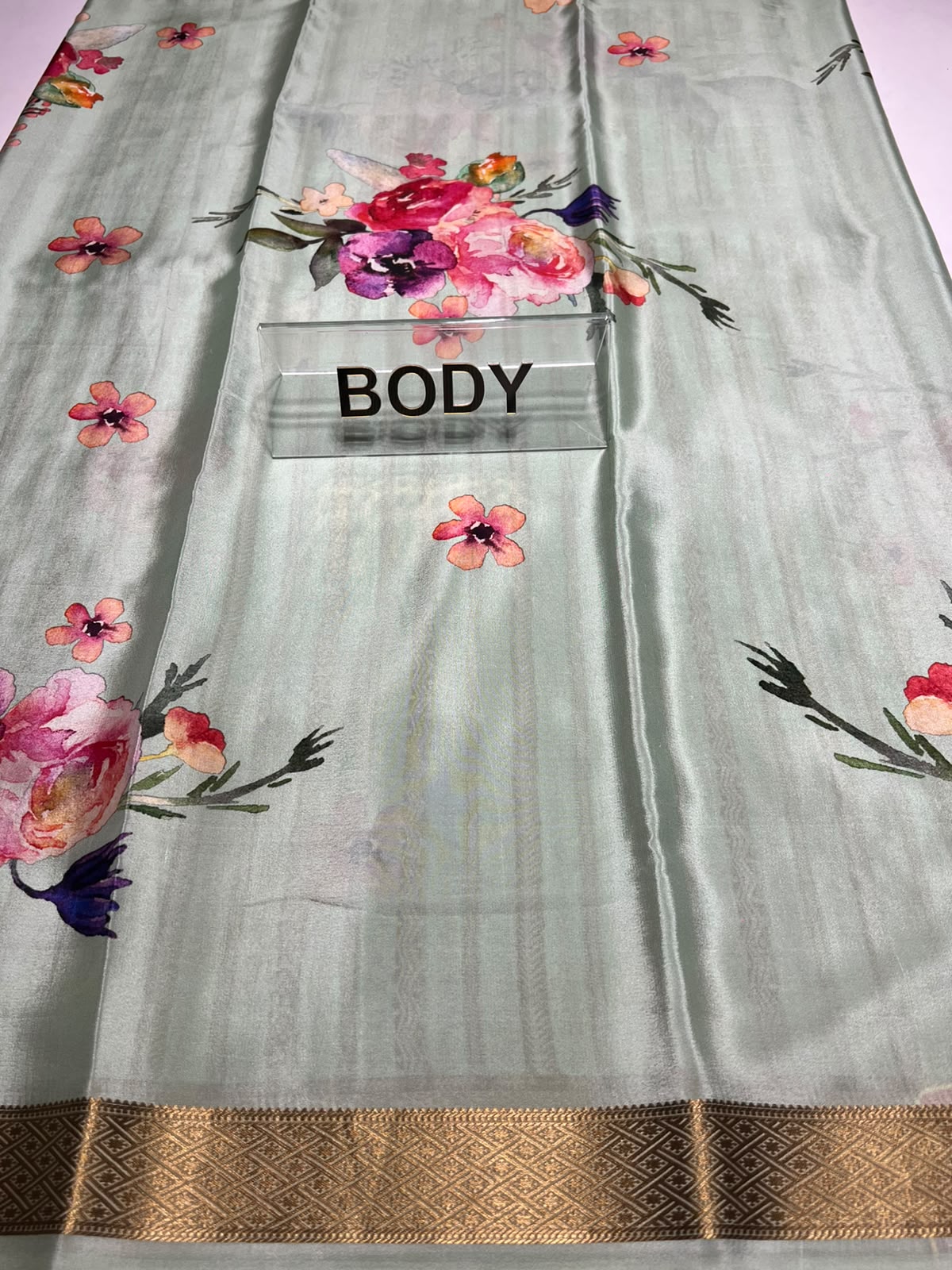 Pure Mysore Silk Saree.