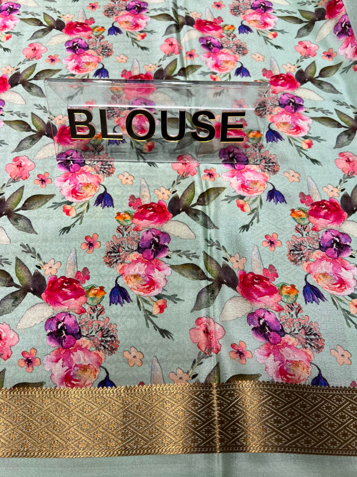 Pure Mysore Silk Saree.