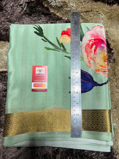Pure Mysore Silk Saree.