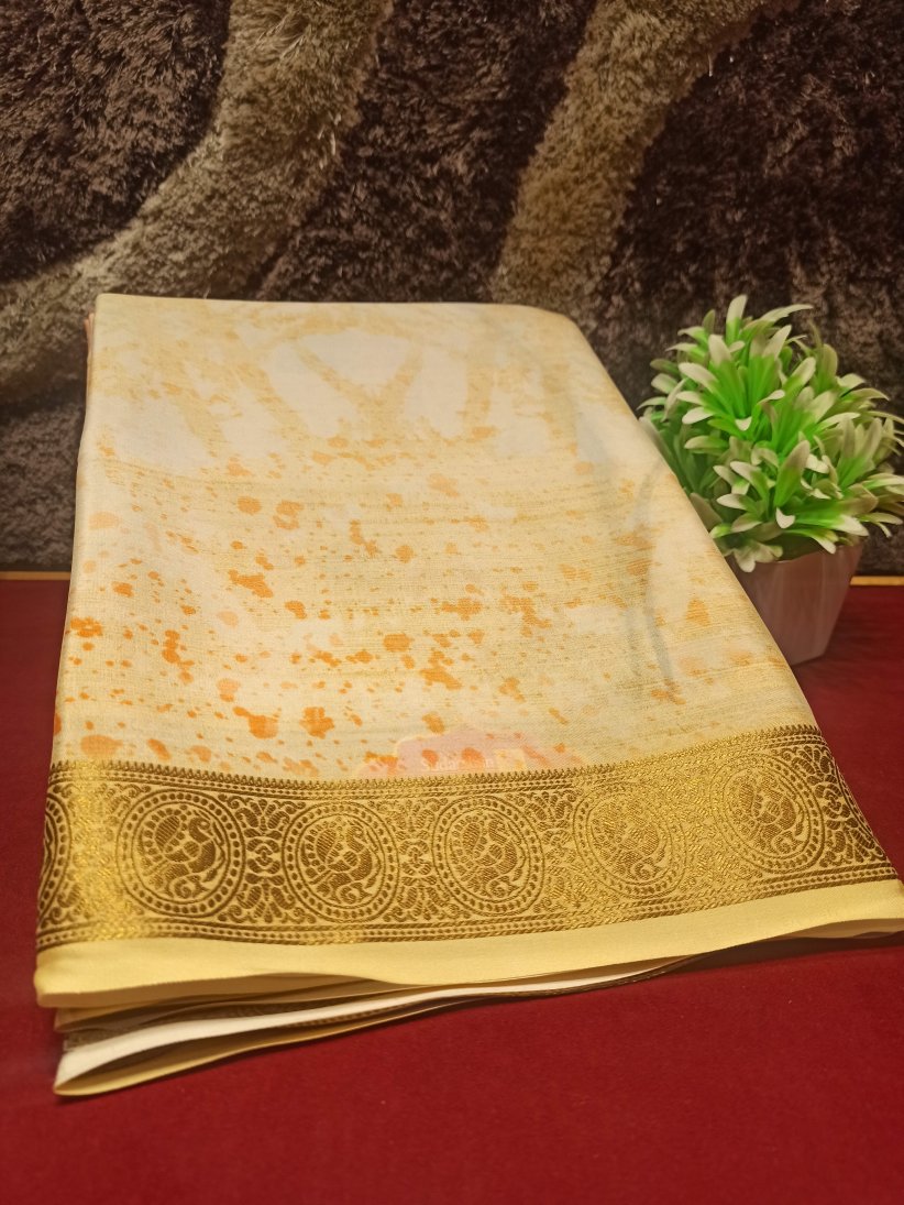 Pure Mysore Silk Saree.