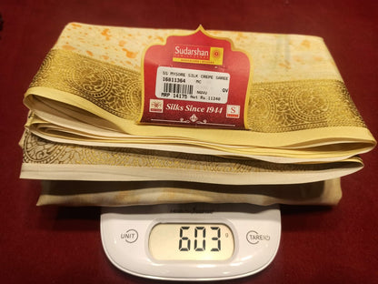 Pure Mysore Silk Saree.