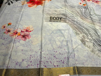 Pure Mysore Silk Saree.