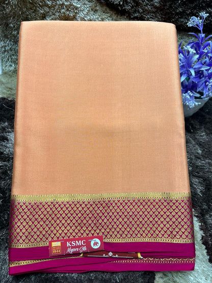 Pure Mysore Silk Saree.