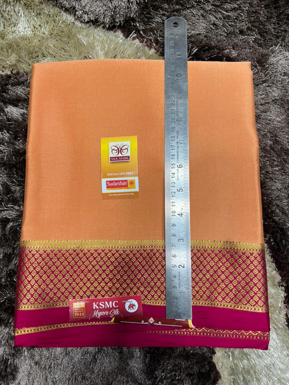 Pure Mysore Silk Saree.