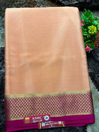 Pure Mysore Silk Saree.