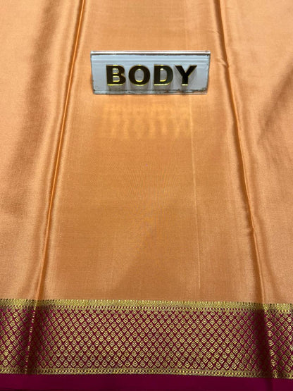 Pure Mysore Silk Saree.
