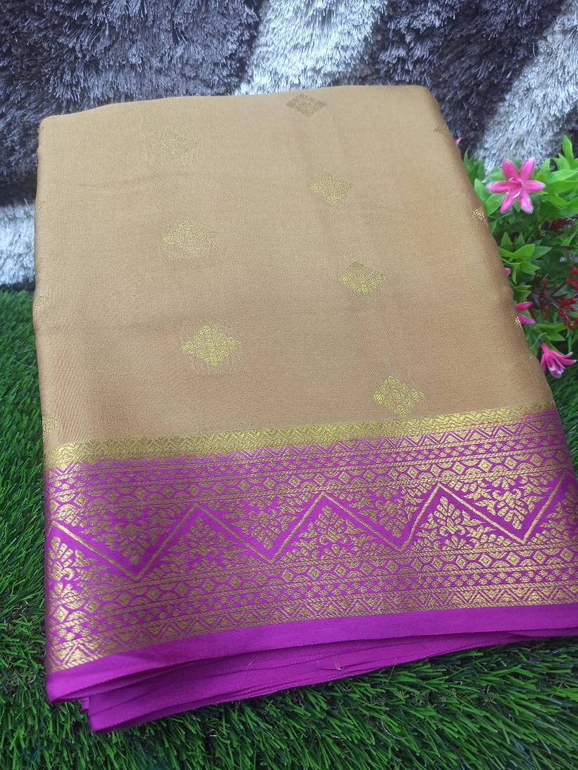 Pure Mysore Silk Saree.