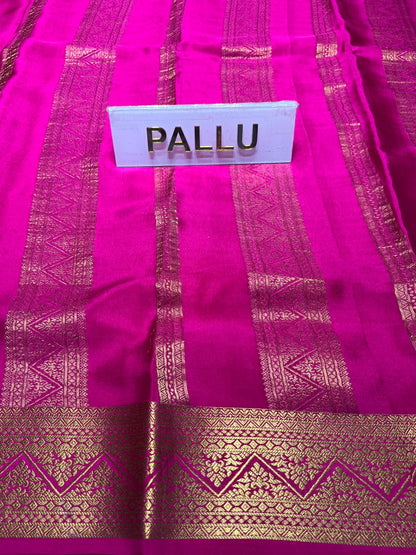 Pure Mysore Silk Saree.