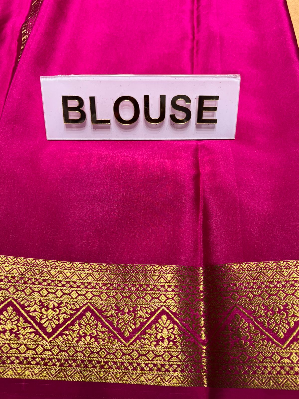 Pure Mysore Silk Saree.