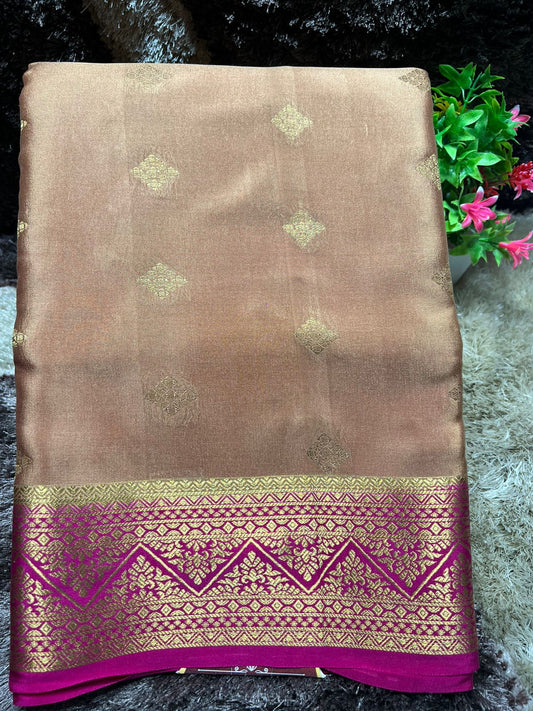 Pure Mysore Silk Saree.