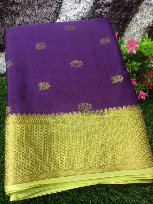 Pure Mysore Silk Saree.