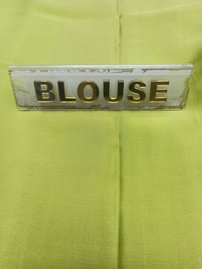 Pure Mysore Silk Saree.