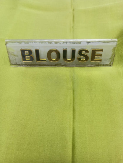 Pure Mysore Silk Saree.