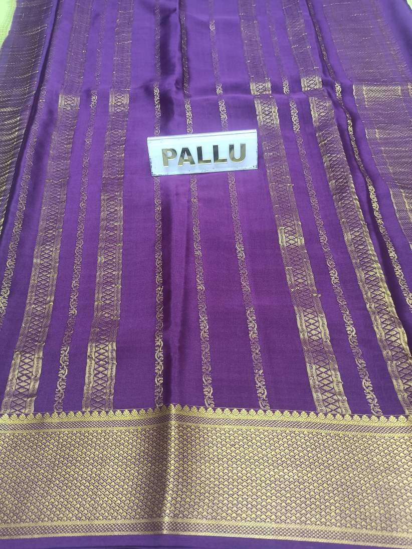 Pure Mysore Silk Saree.