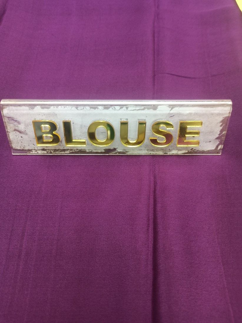 Pure Mysore Silk Saree.