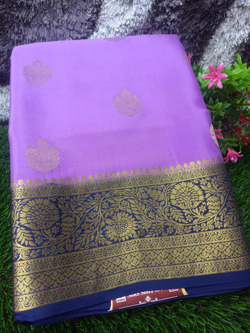 Pure Mysore Silk Saree.