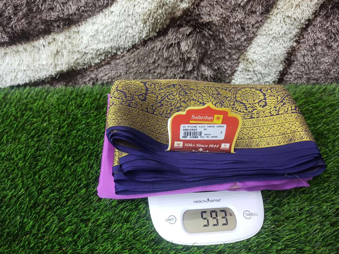 Pure Mysore Silk Saree.